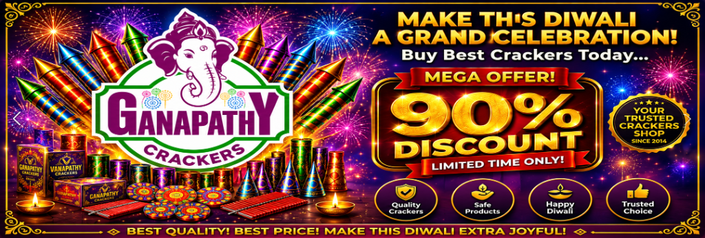 Ganapathy Crackers - 90% Mega Offer Discount Trusted Since 2014